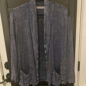 Amazing RAQUEL ALLEGRA Blue Lightweight Jacket/Car